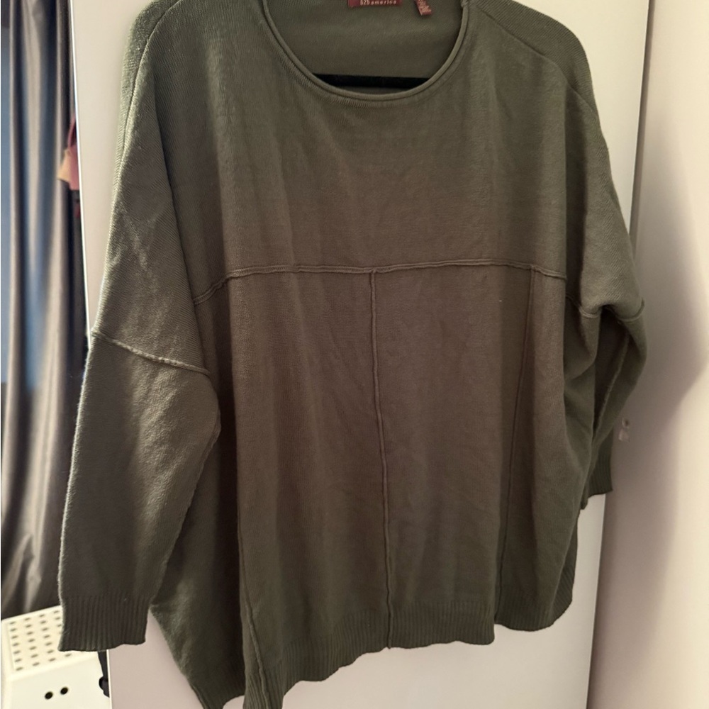 525 America Olive Sweatshirt for Women
